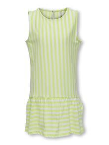 ONLY Normal geschnitten Rundhals Langes Kleid -Sharp Green - 15263602