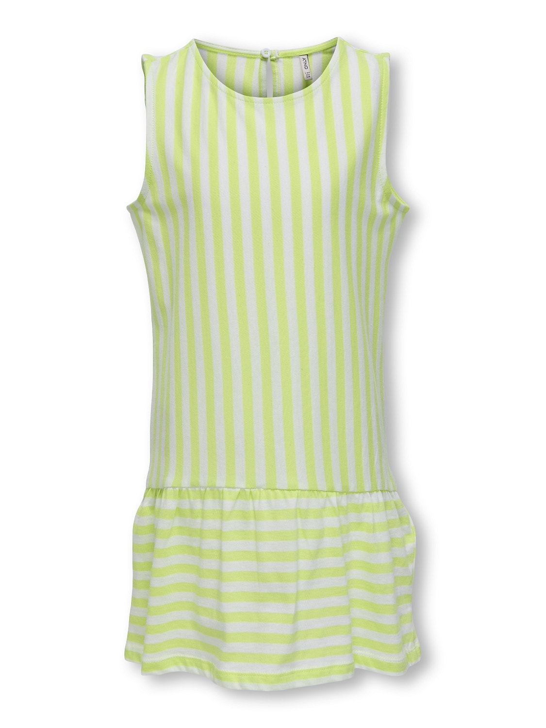 ONLY Regular Fit O-hals Lang kjole -Sharp Green - 15263602