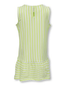 ONLY Vestido largo Corte regular Cuello redondo -Sharp Green - 15263602