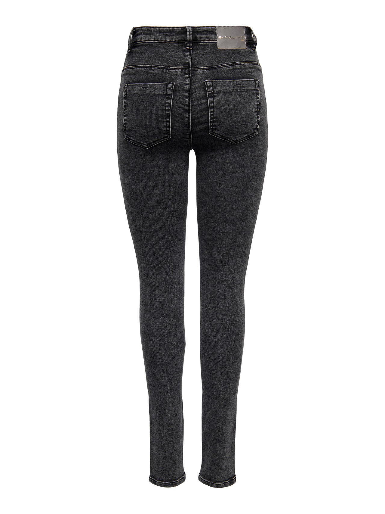 ONLY ONLFOREVER HIGH HW  JOGG Skinny fit jeans -Washed Black - 15263736