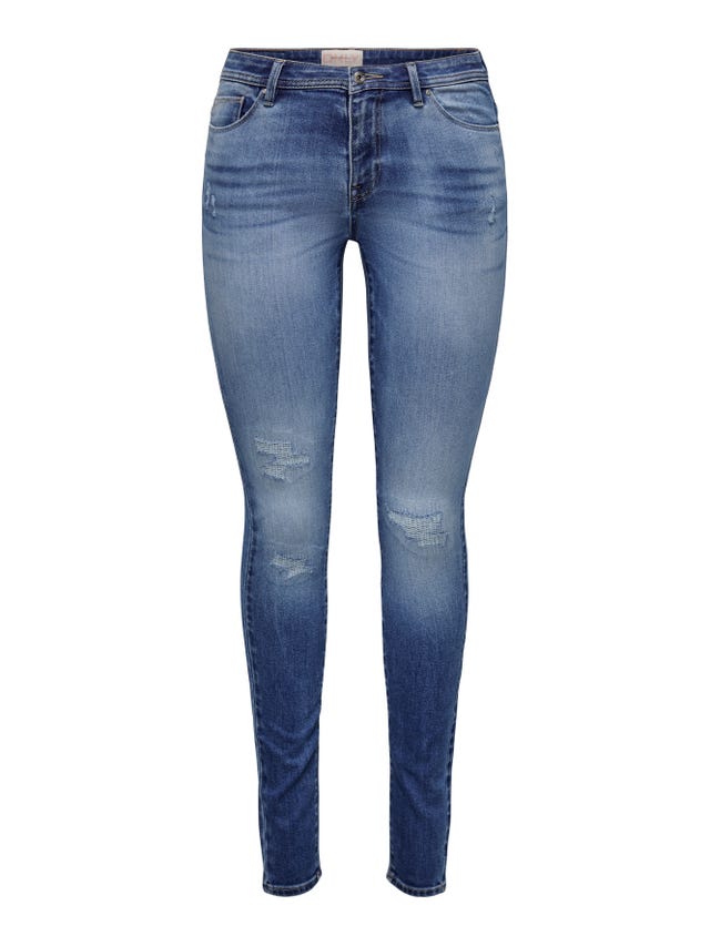 ONLY Skinny Fit Mittlere Taille Jeans - 15263742