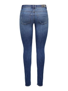 ONLY Jeans Skinny Fit Taille moyenne -Medium Blue Denim - 15263742