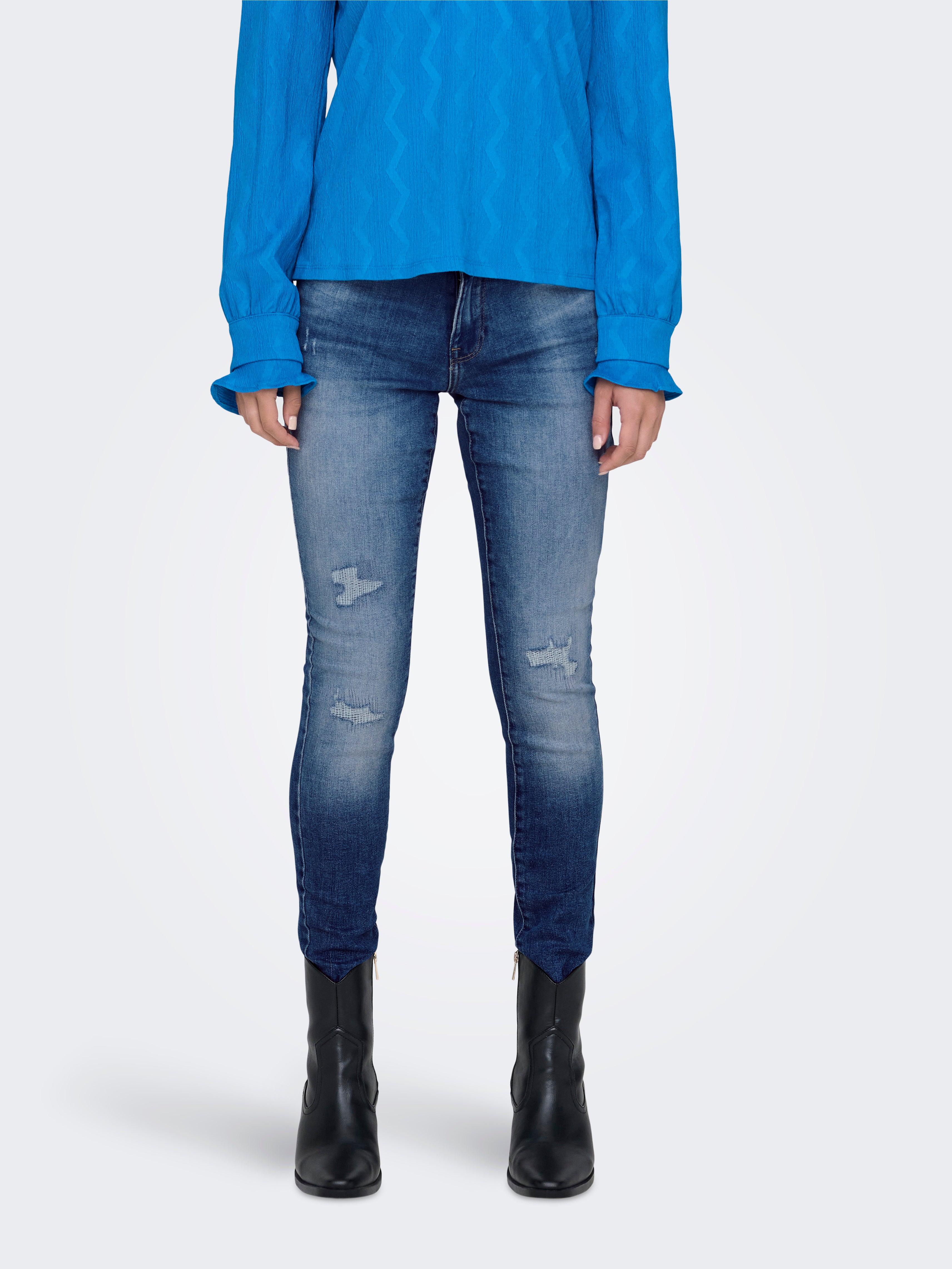 Onlshape Mittlere Taille Skinny Fit Jeans
