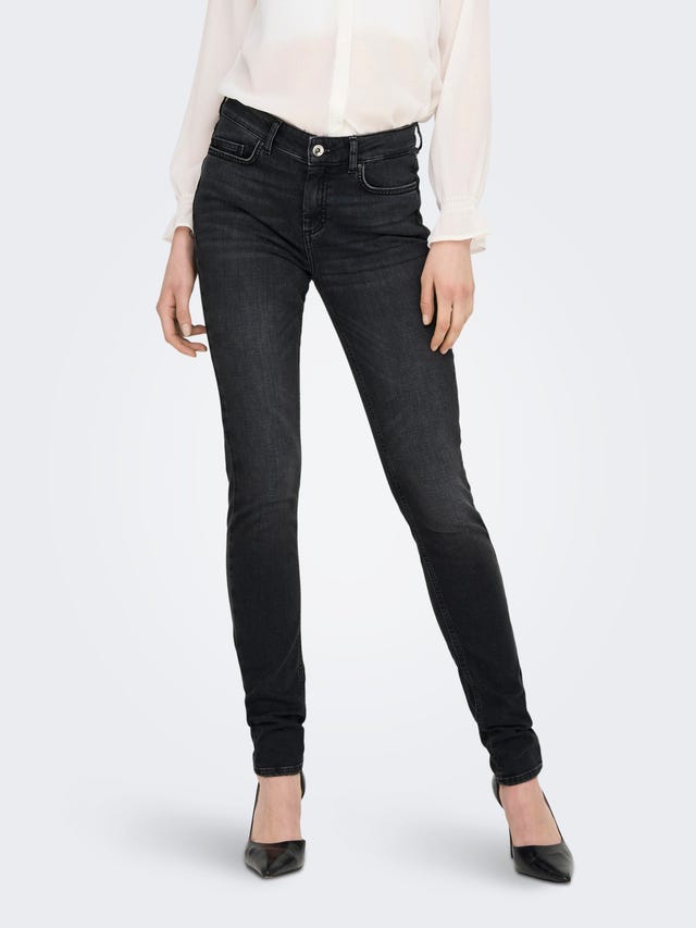 ONLY Skinny fit Mid waist Jeans - 15263747
