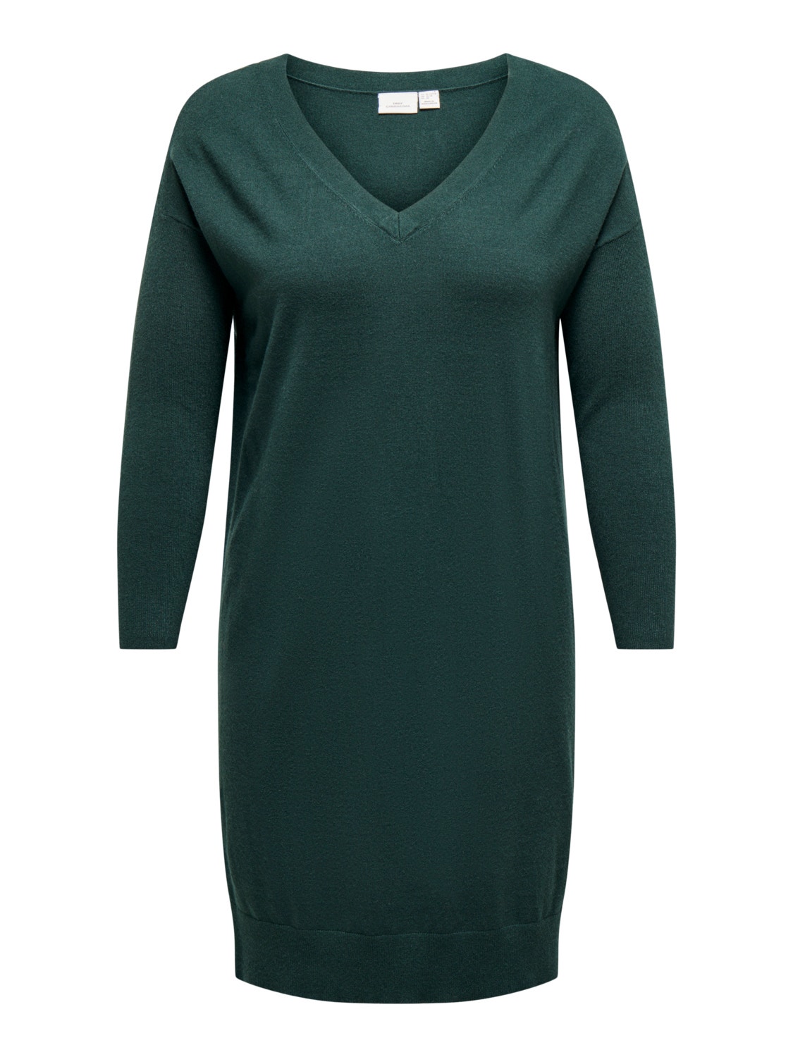 ONLY Normal passform V-ringning Lång klänning -Green Gables - 15263791