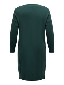 ONLY Regular Fit V-Neck Long dress -Green Gables - 15263791