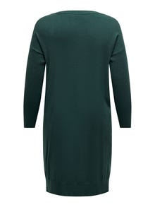 ONLY Vestido largo Corte regular Cuello en V -Green Gables - 15263791