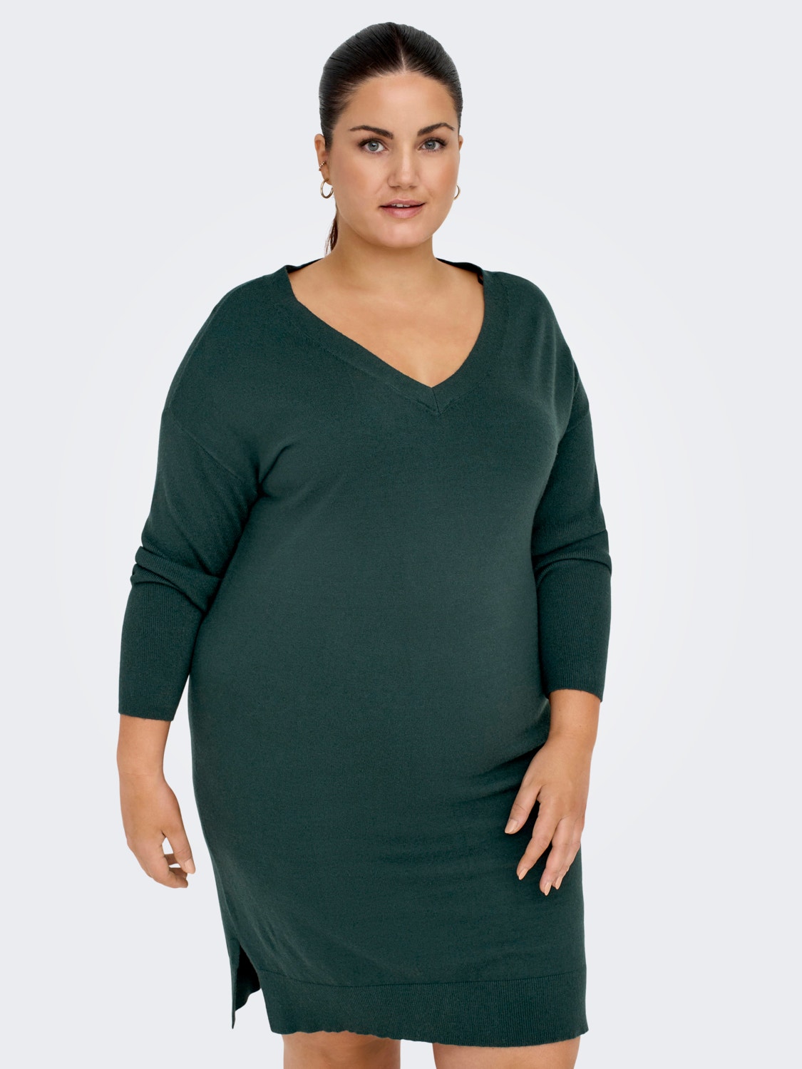 ONLY Normal geschnitten V-Ausschnitt Langes Kleid -Green Gables - 15263791