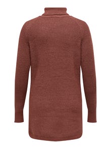 ONLY Rolkraag Pullover -Spiced Apple - 15263797
