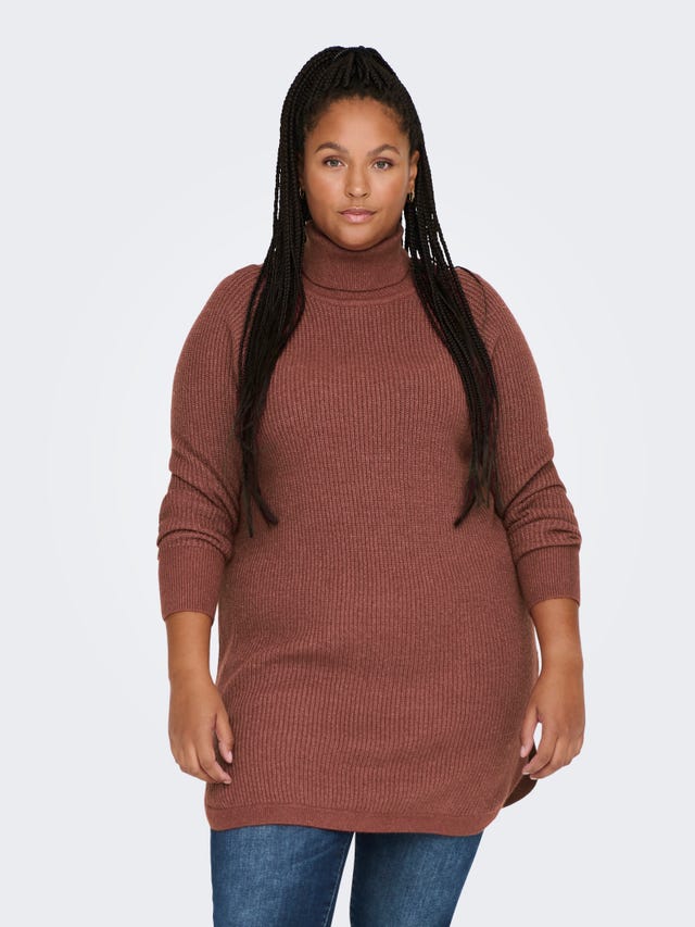 ONLY Curvy rollneck Knitted Pullover - 15263797