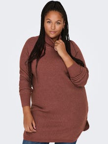 ONLY Pull-overs Col roulé -Spiced Apple - 15263797