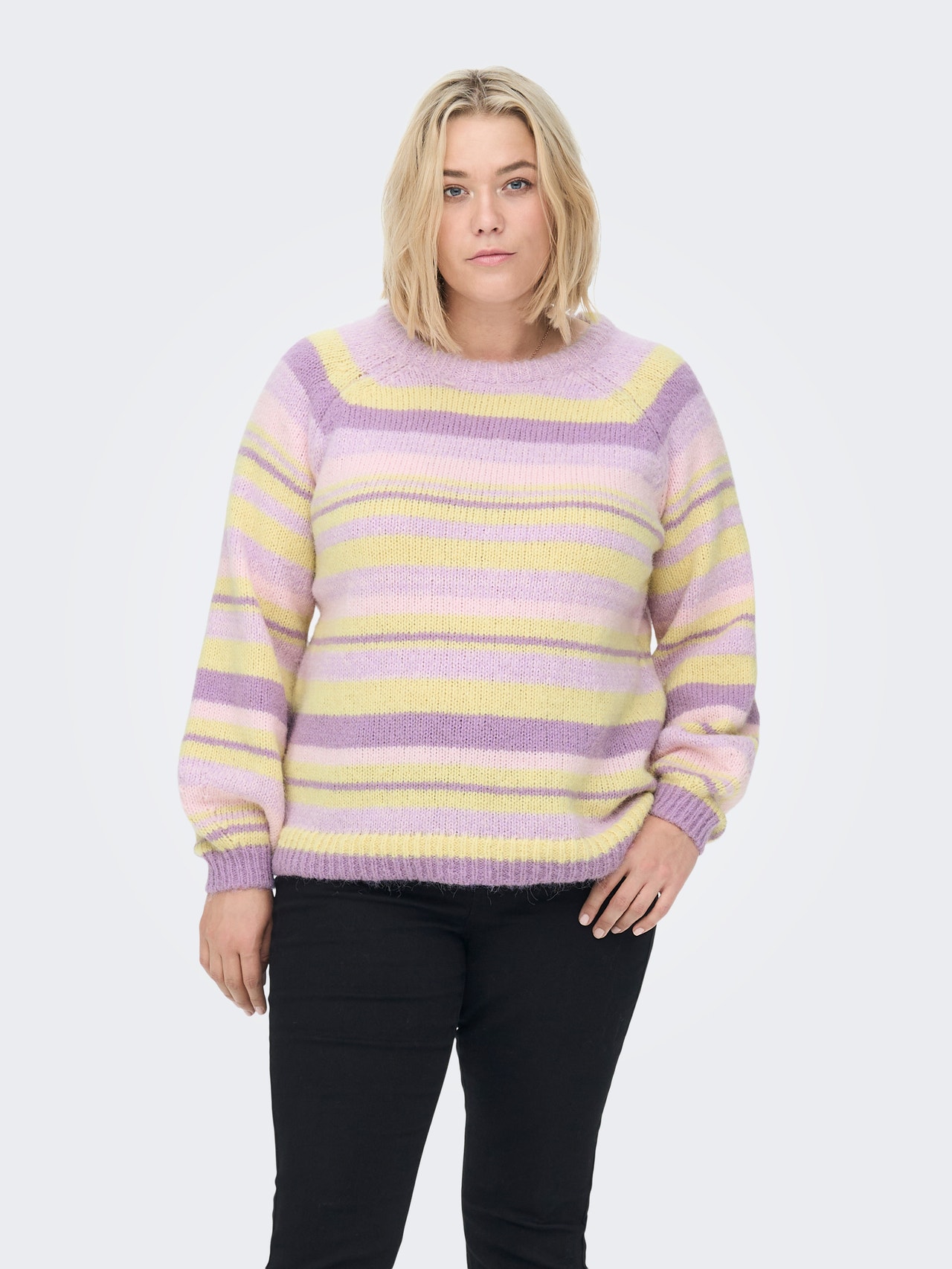 ONLY O-hals Pullover -Lavendula - 15263830