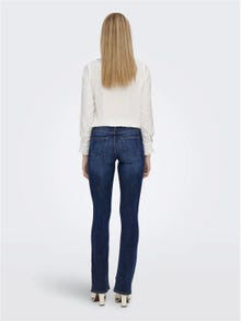 ONLY ONLBLUSH MID FLARED  NOOS Flared Jeans -Dark Blue Denim - 15264050