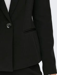 ONLY Tight Fit Reverse Blazer -Black - 15264170