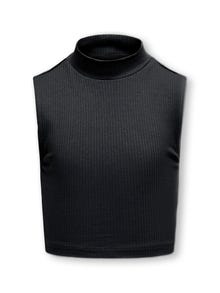 ONLY Regular Fit High neck Top -Black - 15264306