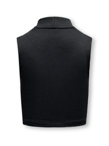 ONLY Regular Fit High neck Top -Black - 15264306