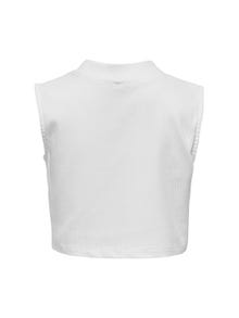 ONLY Court Top sans manches -Bright White - 15264306