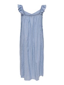 ONLY Curvy midi dress -Bright White - 15264319