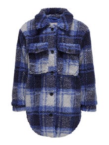 ONLY De borreguito Camisa tipo chaqueta -Blue Denim - 15264340