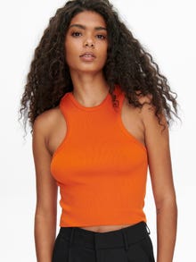ONLY O-Neck Pullover -Pumpkin - 15264426
