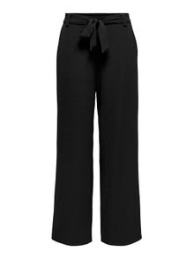 ONLY Solid colored Trousers -Black - 15264448