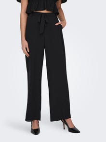 ONLY Regular Fit Trousers -Black - 15264448