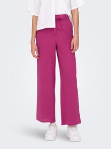 ONLY Unicolor Pantalones -Very Berry - 15264448