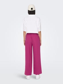 ONLY Regular Fit Trousers -Very Berry - 15264448