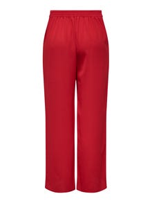 ONLY Regular Fit Trousers -Mars Red - 15264448