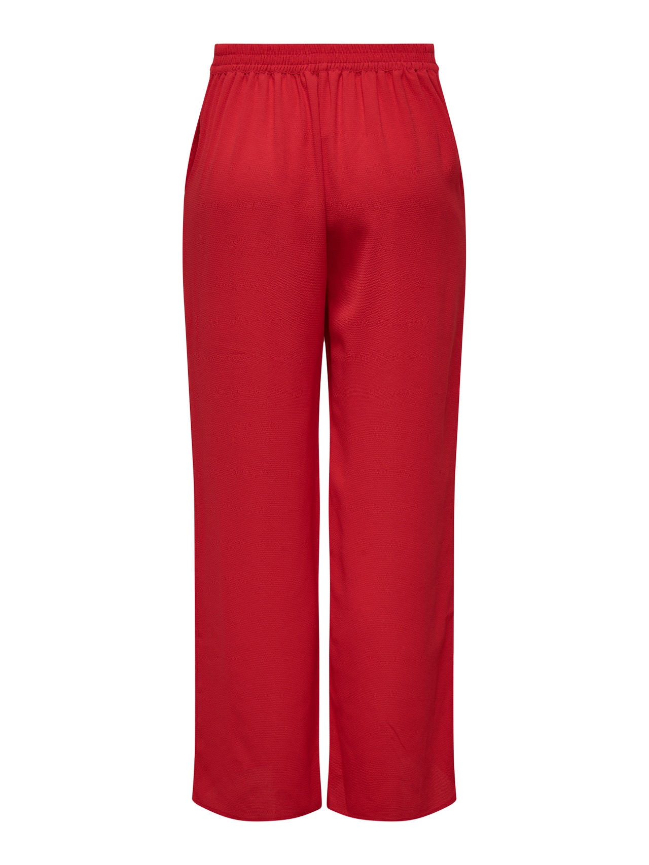 ONLY Regular Fit Trousers -Mars Red - 15264448