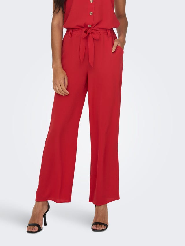 ONLY Solid colored Trousers - 15264448