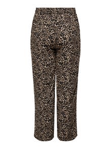 ONLY Patterned Trousers -Toasted Coconut - 15264449