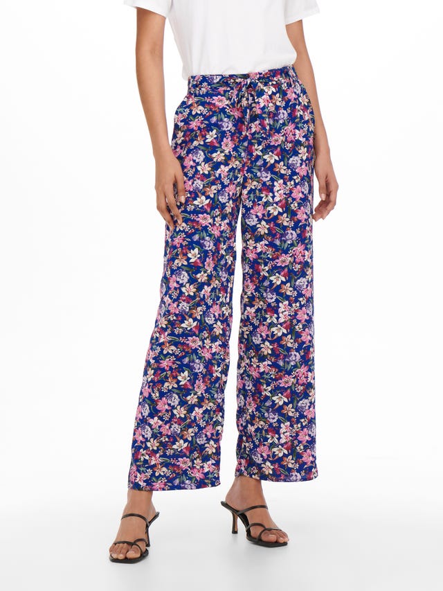 ONLY Patterned Trousers - 15264449