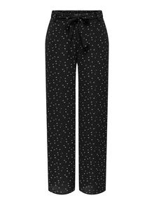 ONLY Regular Fit Trousers -Black - 15264449