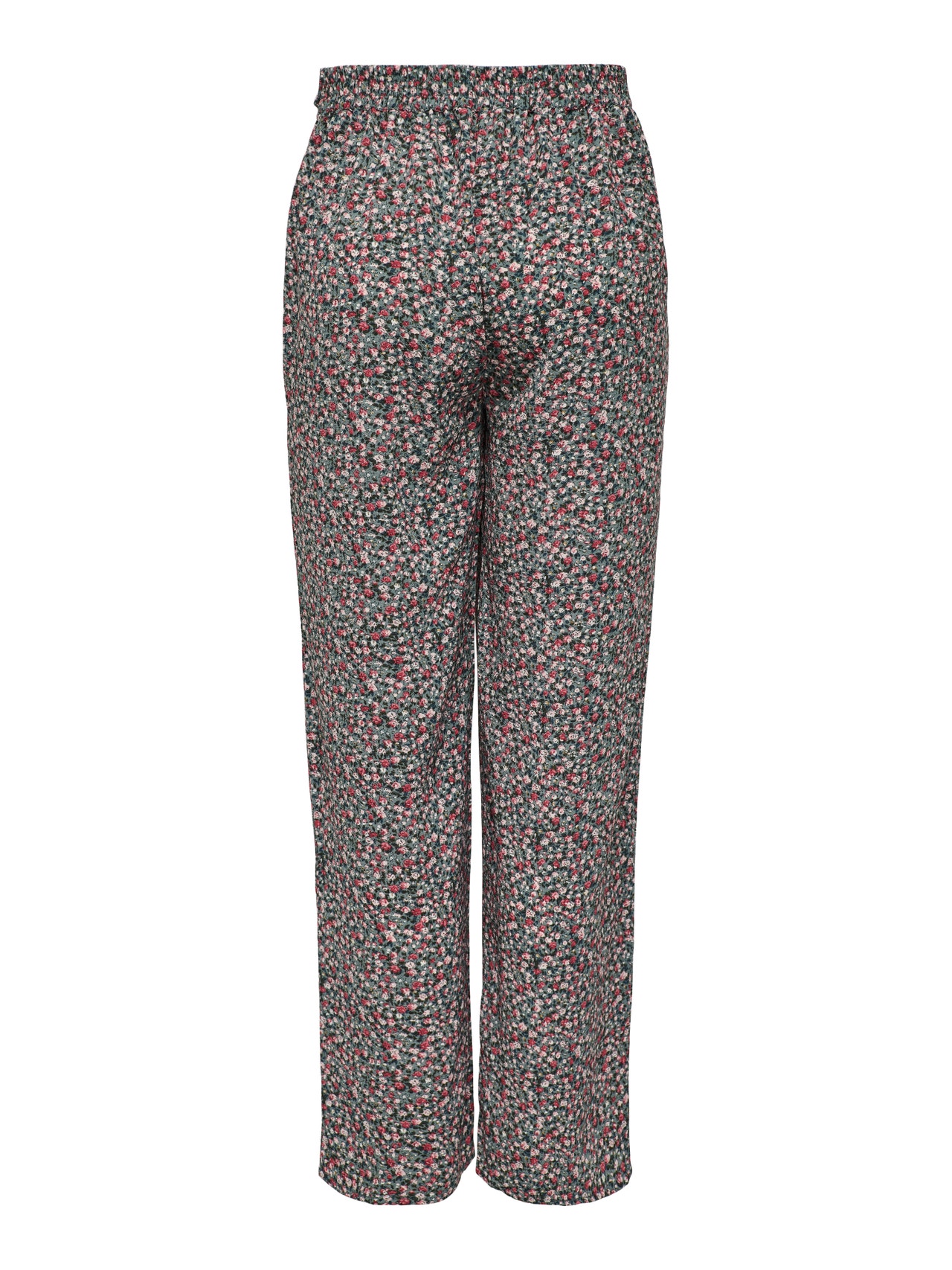 ONLY Patterned Trousers -Balsam Green - 15264449