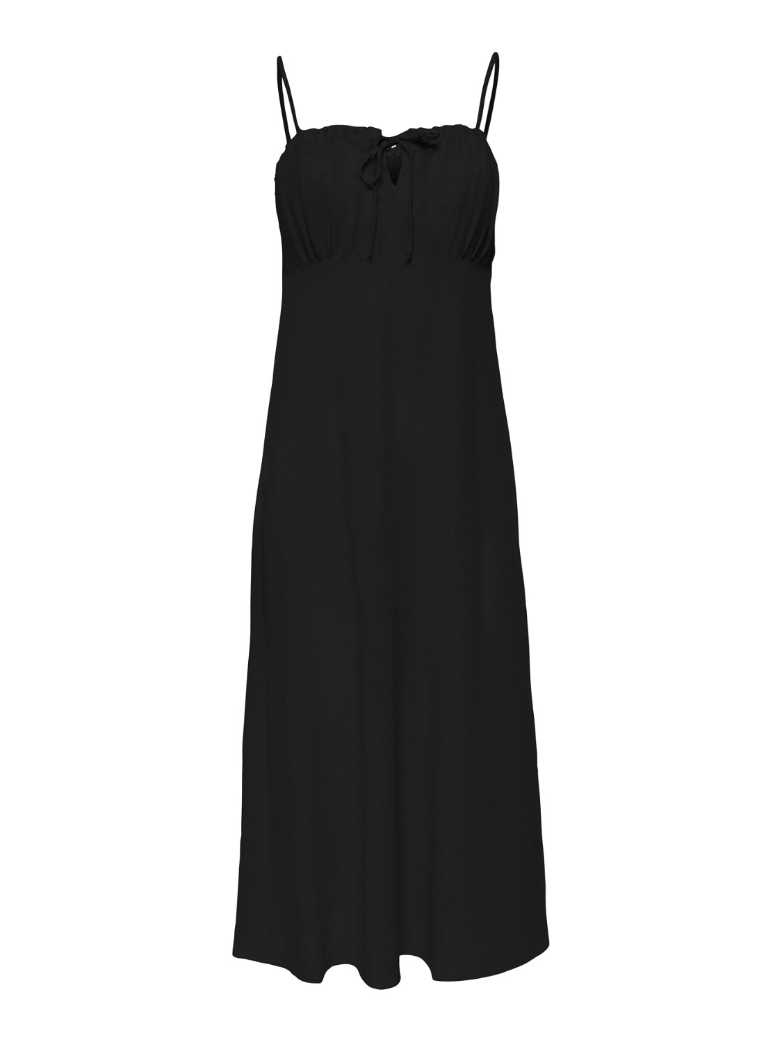ONLY Regular fit O-hals Smalle bandjes Lange jurk -Black - 15264454