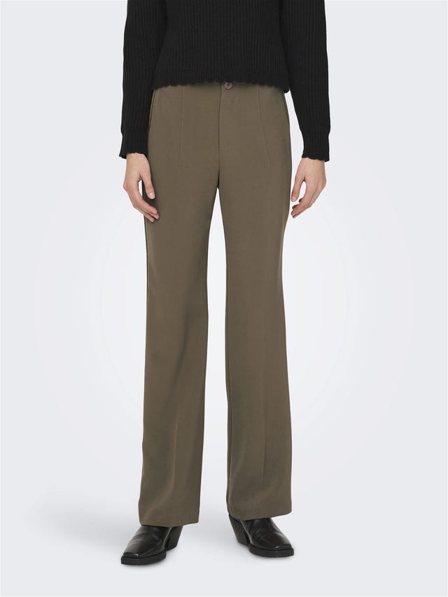 ONLY High waisted flared fit Trousers - 15264525