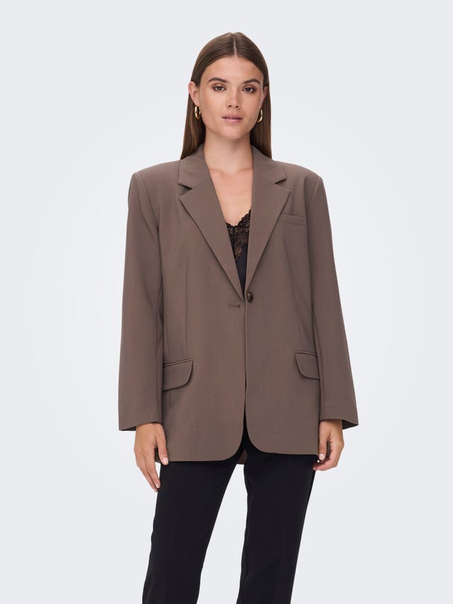 ONLY Blazers Oversize Fit Col à revers - 15264609