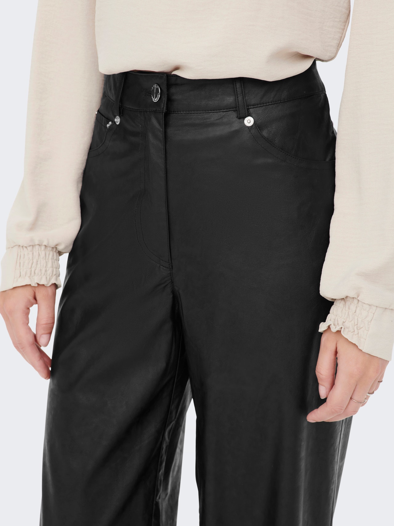 ONLY Pantalons Regular Fit -Black - 15264688