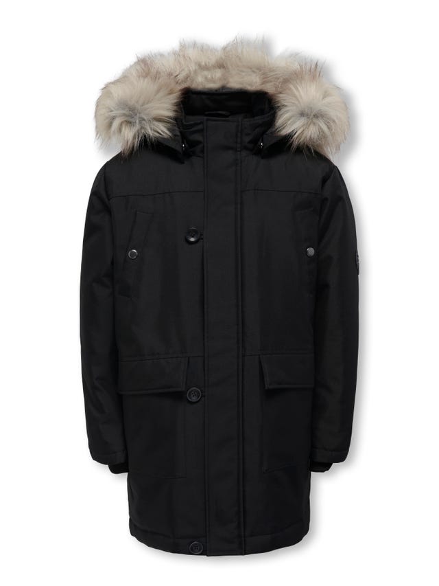 ONLY Faux fur Hooded Parka - 15264690