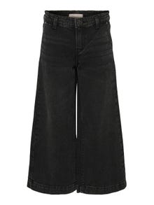 ONLY KOGCOMET WIDE DNM Loose fit jeans -Washed Black - 15264770