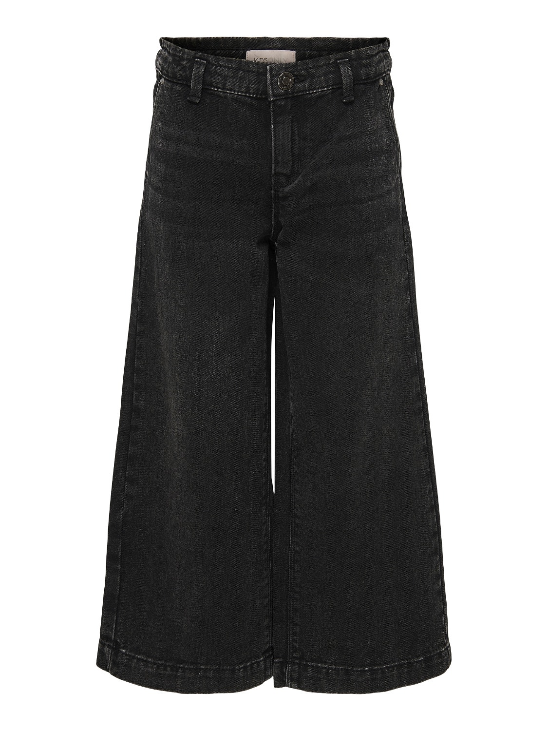 ONLY Weiter Beinschnitt Jeans -Washed Black - 15264770
