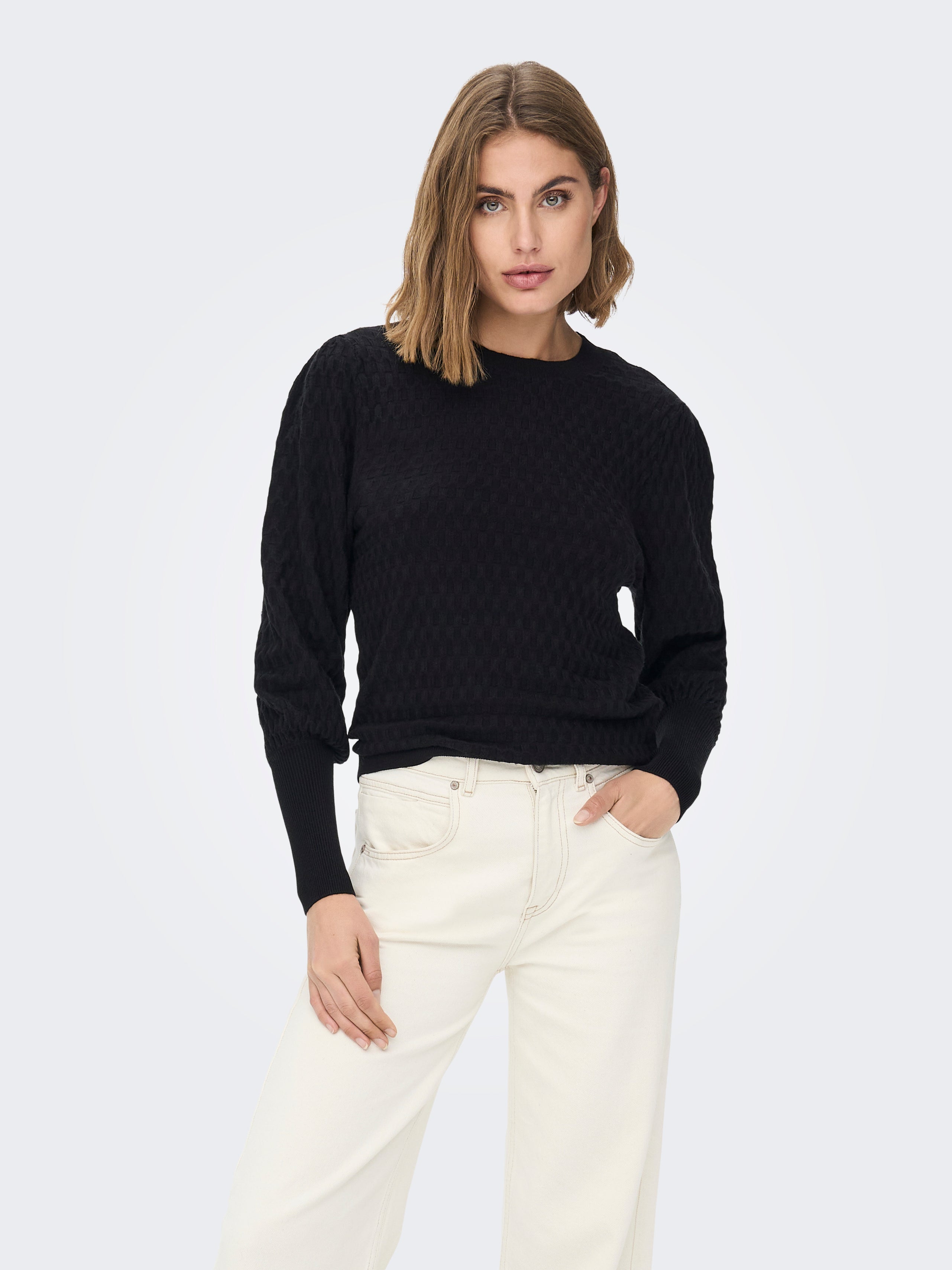 ONLY ONLFELICIA Maglione Lavorato A Maglia Per Donna - Felpa Morbida E Casual