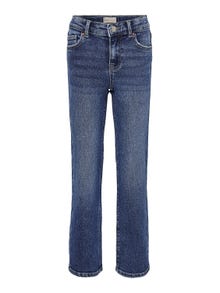 ONLY Weiter Beinschnitt Jeans -Medium Blue Denim - 15264893