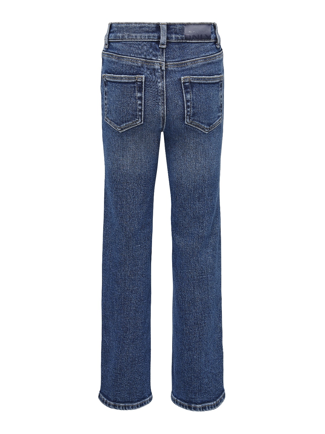 ONLY KOGJUICY de perneras anchas, con roturas Jeans Loose fit -Medium Blue Denim - 15264893
