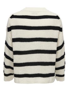 ONLY Pull-overs Col rond Épaules tombantes -Eggnog - 15264902