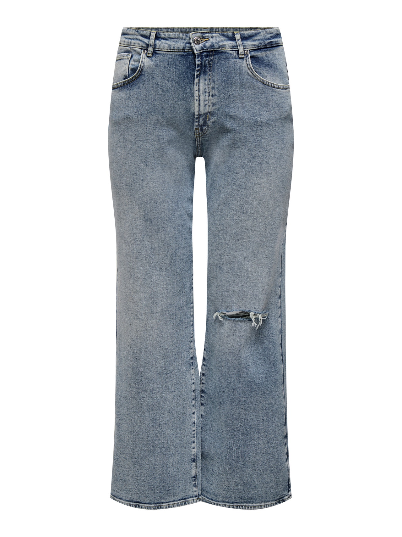 ONLY Skinny fit High waist Jeans -Light Blue Denim - 15265401