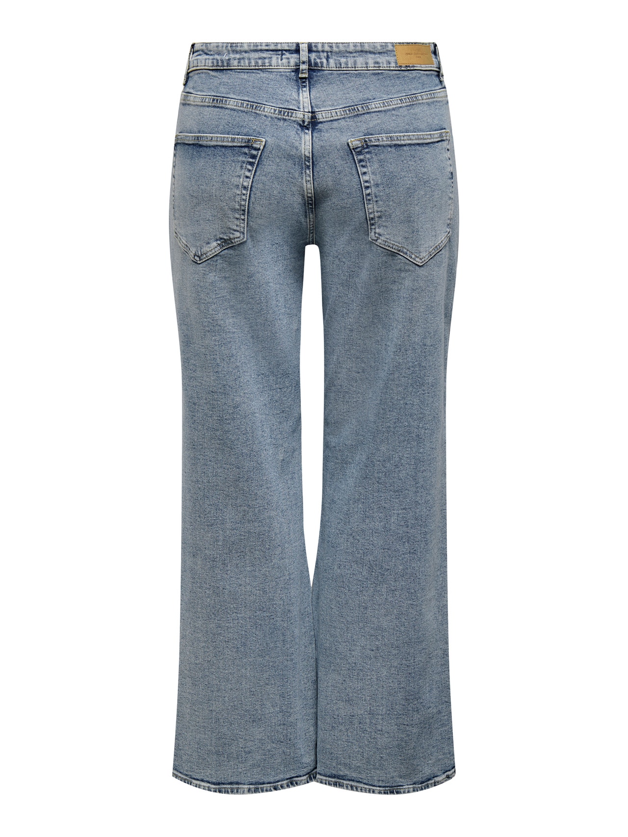 ONLY CARHope extra Jeans de talle alto -Light Blue Denim - 15265401