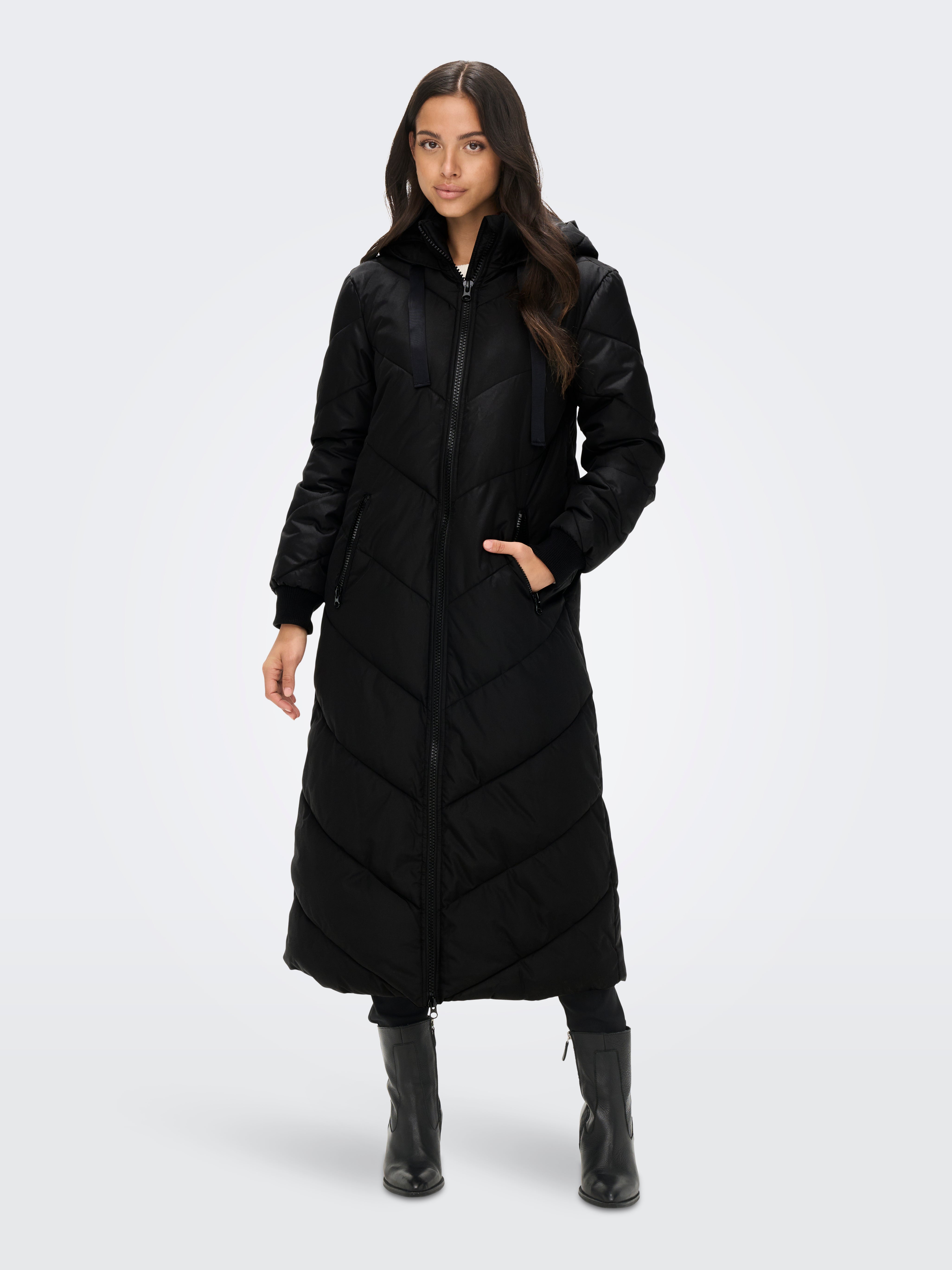 Jacqueline de Yong Jas Jdyskylar Padded Hood Jacket Otw No Jacqueline de Yong Jas Jdyskylar Padded Hood Jacket Otw No