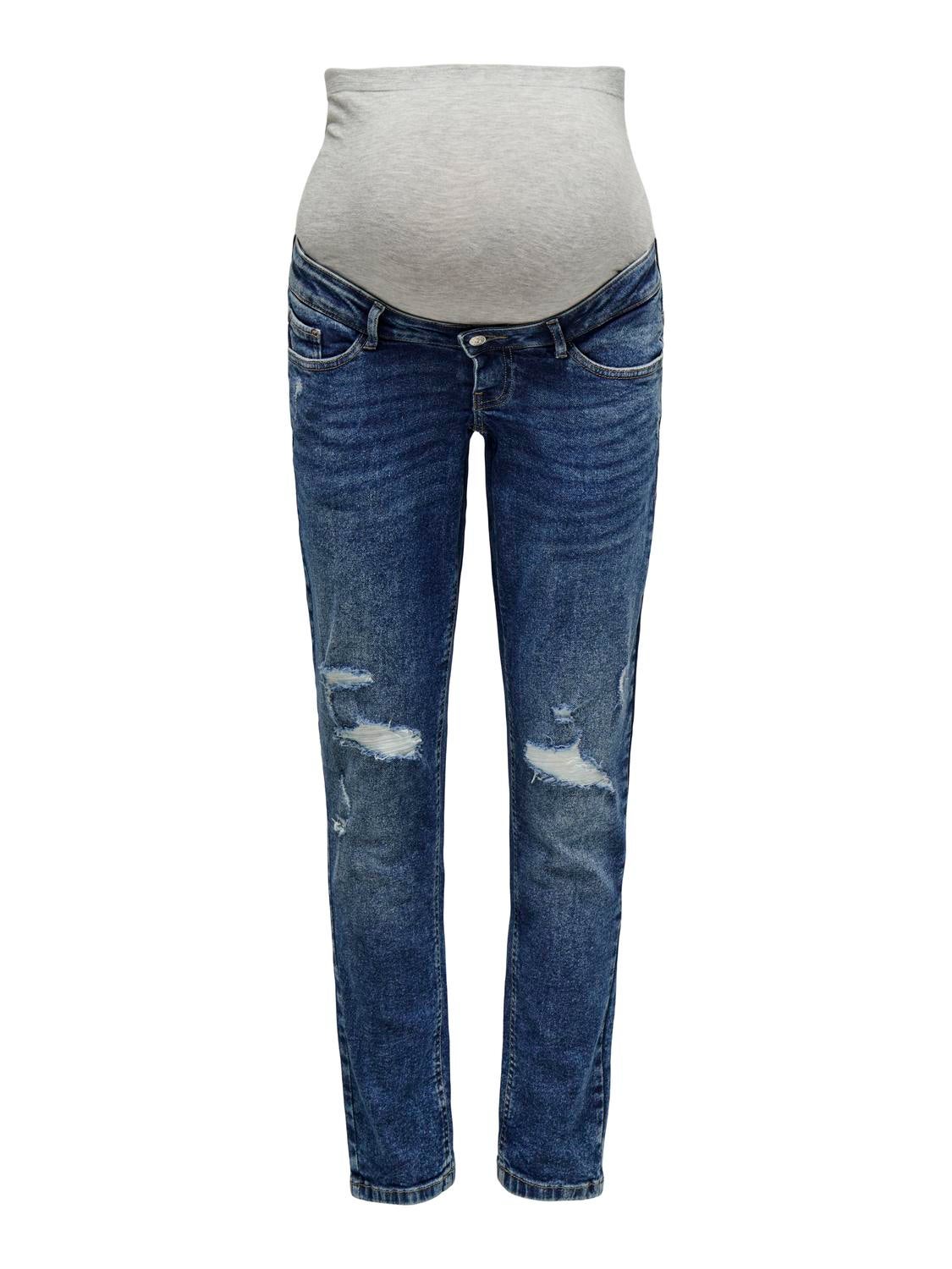 Thumbnail - Olmeneda Hohe Taille Gerade Geschnitten Jeans